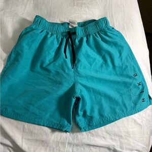 Nike Men's Aqua Athletic Shorts